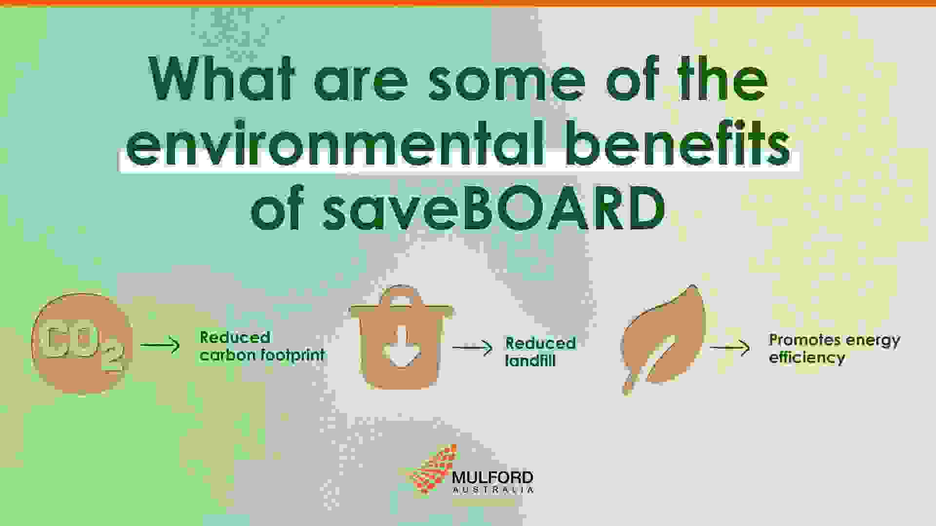 Saveboard Environmental Benefits
