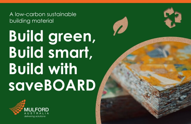 SaveBOARD Sustainable Building Materials